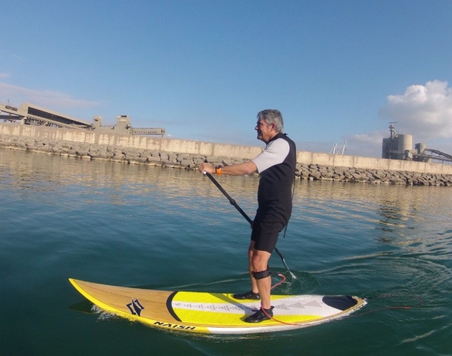 Travesia en la tabla de sup